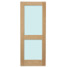 Heritage 2XGG Custom Engineered Oak Door Up To 2150 x 1050 x 35mm