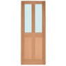 Heritage External Hardwood 4 Panel Glazed Custom Door 44mm - Colour of Choice