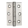 Washered Hinge 76 x 51 x 2mm Polished Stainless Steel