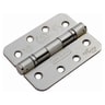 Eurospec Fire Door Ball Bearing Hinge Satin Stainless Steel Pack of 3