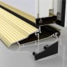 Stormguard Proline AM3 Threshold (Triplex) 1000mm Matt Gold Finish