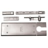 Dorma Floor Spring Double Action Accessory Pack BTS75 Stainless Steel