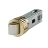 Union Push Fit Tubular Fast Latch 60 x 32mm Polished Brass