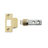 Union Push Fit Tubular Fast Latch 60 x 32mm Polished Brass