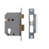 Union 2249 Euro Profile Mortice Sash Lock 65mm Satin Chrome