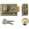 Yale Deadlocking Nightlatch Backset Brass Cylinder 60mm 