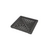 Hepworth Clay square cast iron gully grid 225mm