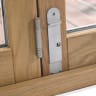 JCI FSC Unfinished Slimline External Bi-fold Door Set 2.4m Oak