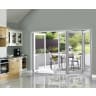 JCI FSC Pre-Finished Slimline External Bi-fold Door Set 3.0m White