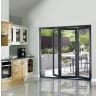 JCI FSC Pre-Finished Slimline External Bi-fold Door Set 2.1m Grey