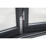 JCI FSC Pre-Finished Slimline External Bi-fold Door Set 2.4m Grey