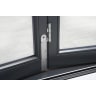 JCI FSC Pre-Finished Slimline External Bi-fold Door Set 2.1m Grey