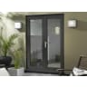 JCI FSC Pre-Finished Slimline External French Door Set 1.5m Grey