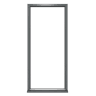 JCI FSC Stockholm Hardwood Veneer Door with Frame 1981 x 762mm Grey