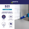 Bostik S31 Neutral Cure Sanitary Silicone Sealant 310ml Grey
