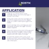 Bostik S31 Neutral Cure Sanitary Silicone Sealant 310ml Clear