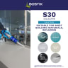 Bostik S30 Acetoxy Sanitary Silicone Sealant 310ml Clear