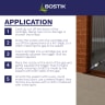 Bostik S41 Neutral Cure Window & Door Frame Silicone Sealant 310ml Brown