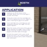 Bostik S41 Neutral Cure Window & Door Frame Silicone Sealant 310ml Clear