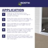 Bostik S41 Neutral Cure Window & Door Frame Silicone Sealant 310ml White