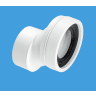 McAlpine 40mm Offset Rigid WC Connector