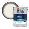 Dulux Trade Vinyl Matt Emulsion Paint 5L Jasmine White