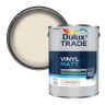 Dulux Trade Vinyl Matt Emulsion Paint 5L Natural Calico