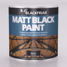 Blackfriar Matt Paint 1 Litre Black