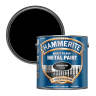 Hammerite Direct to Rust Metal Smooth Finish Paint 2.5L Black
