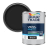 Dulux Trade Vinyl Matt Emulsion Paint 5L Black