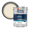 Dulux Trade Vinyl Matt Emulsion Paint 5L Gardenia