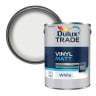 Dulux Trade Vinyl Matt Emulsion Paint 5L White
