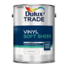 Dulux Trade Vinyl Soft Sheen Emulsion Paint 5L Pure Brilliant White