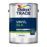 Dulux Trade Vinyl Silk Emulsion Paint 5L White