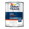 Dulux Trade High Gloss Paint 1.0L Pure Brilliant White