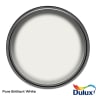 Dulux Trade Eggshell Paint 2.5L Pure Brilliant White