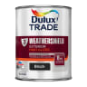 Dulux Trade Weathershield Exterior Gloss Paint 1L Black