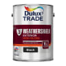 Dulux Tarde Weathershield Exterior Gloss Black 5L