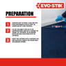 Evo-Stik Sticks Like Sh*t Turbo All Weather Adhesive 290ml White
