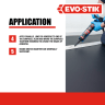 Evo-Stik Sticks Like Sh*t Turbo All Weather Adhesive 290ml White