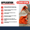Evo-Stik Mould Resistant Standard Wall Tile Adhesive & Grout 2.5L White