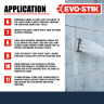 Evo-Stik Powdered Wall Tile Grout 1.5kg White