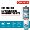 Evo-Stik Building Silicone Sealant Clear