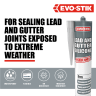 Evo-Stik Lead and Gutter Silicone Sealant 280ml Grey