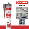 Evo-Stik Multi Purpose Silicone Sealant 280ml Brown