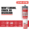 Evo-Stik Multi Purpose Silicone Sealant 280ml White