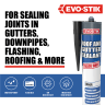 Evo-Stik Roof and Gutter Sealant Black C20
