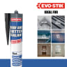 Evo-Stik Roof and Gutter Sealant Black C20