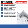 Evo-Stik Roof and Gutter Sealant Black C20