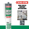Evo-Stik Sanitary Silicone Sealant 290ml White